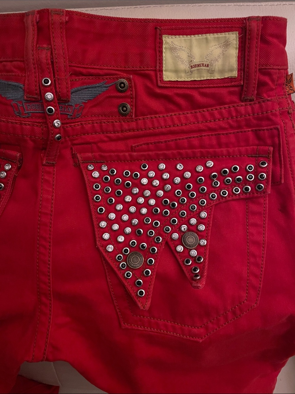 Robin's Jean Red Skinny